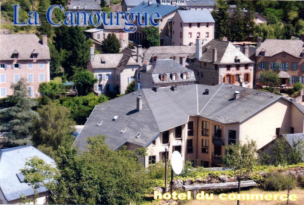 Logis Hotel Restaurant Du Commerce 라카누르그 외부 사진