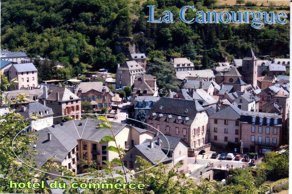 Logis Hotel Restaurant Du Commerce 라카누르그 외부 사진